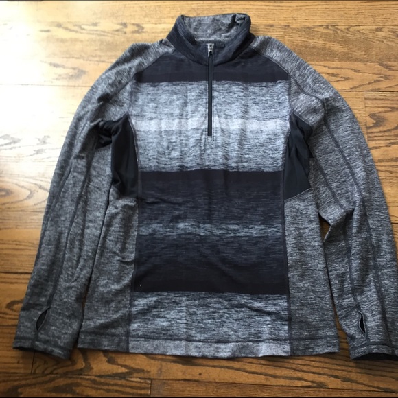lululemon athletica Other - Lululemon quarter zip gray and black size small